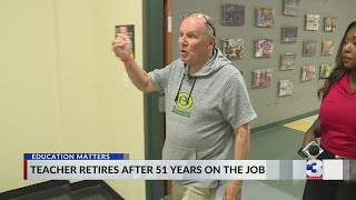 Briarcrest Christian teacher retires after 51 years [upl. by Ytissac]