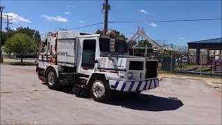 1998 Athey Mobile street sweeper for sale  noreserve Internet auction September 27 2017 [upl. by Etnuad]