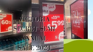 VICTORIA SECRET SEMI ANNUAL SALE 2024 🛍️ [upl. by Silberman6]