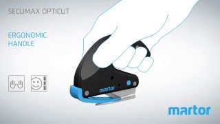 Safety knife MARTOR SECUMAX OPTICUT product video GB [upl. by June]