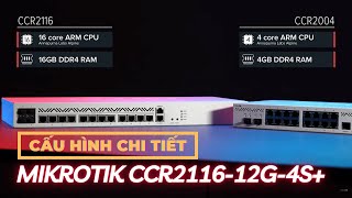 MikroTik CCR211612G4S  Thiết bị Router hiệu suất cao chịu tải 3000 users cùng lúc [upl. by Akinahs]