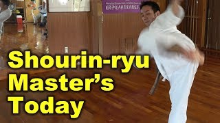 A day of Shorinryu master  English Sub  Seibukan  Shimabukuro  Okinawa Traditional Karate [upl. by Trillby]