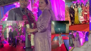 Dancemasti or khane k sath dhum dham se Chacha g ki new life ki shuruat hui retirementparty vlog [upl. by Wenn335]