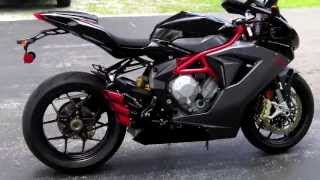 2012 MV Agusta F3 Black at Euro Cycles of Tampa Bay [upl. by Anam]