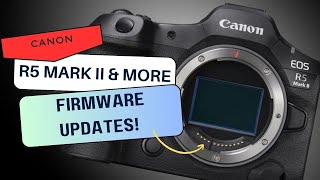 Canon Firmware R5 Mark II Update News Bug Fixes amp Feature Updates [upl. by Nariko128]