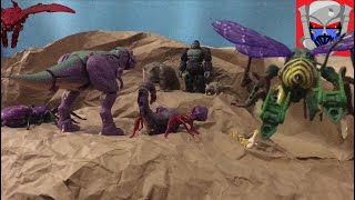 Maximals and Predacons first Transformation Beast Wars Stop Motion [upl. by Gazzo]