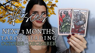 PISCES ♓ Life Is About To Really Take Off October  November  December Tarot Reading [upl. by Rdnaskela]