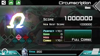 【癖配置15】Circumscription GIGA 15 Ω Rank ALL PERFECT 1000000pts【Dynamix】 [upl. by Morrie]