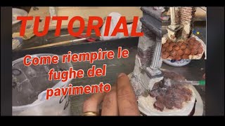 Tutorial come stuccare le fughe del Pavimento [upl. by Uri]