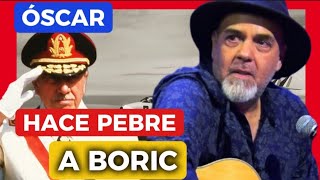 E7ÓSCAR ANDRADE HACE pebre a BORIC Y SU GOBIERNO y dice que con PINOCHET había menos censura [upl. by Ettesel758]