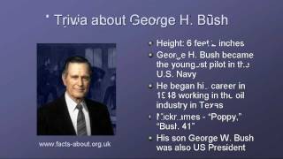 President George H Bush Biography [upl. by Anthony]