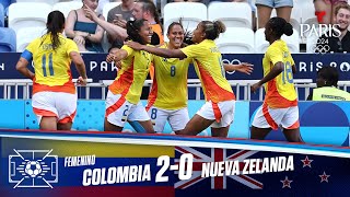 Highlights amp Goles Colombia vs Nueva Zelanda 20  Juegos Olímpicos París 2024  Telemundo Deportes [upl. by Noemi]