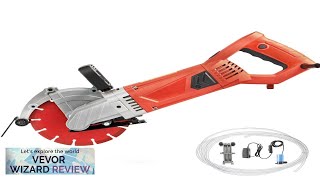 VEVOR Electric Concrete Saw 7quot Blade with 3 inch Max Cutting Depth Review [upl. by Arvid]