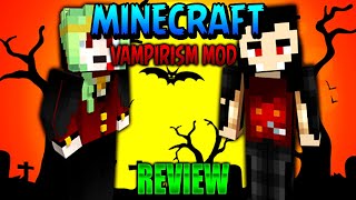 CONVIERTETE en VAMPIRO  VAMPIRISM MOD REVIW MINECRAFT 1164 [upl. by Alrich]