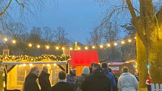 Weihnachtsmarkt im Schloß Wickrath Mönchengladbach [upl. by Ferrick]