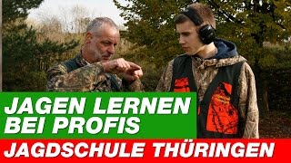 Jagdschule Thüringen Jagen lernen Jagdschein machen Jagdkurse [upl. by Haidabez]