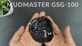 CASIO GSHOCK MUDMASTER GSG1001A UNBOXING amp SPEC [upl. by Ilanos]