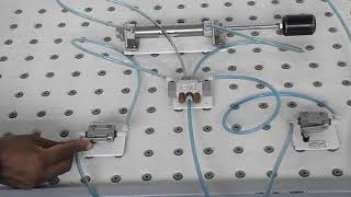 Double acting pneumatic cylinder [upl. by Fabiano]