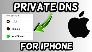 How to set DNS in iPhone  iPhone DNS Settings [upl. by Anama401]