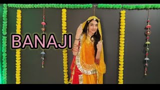 BANAJI Song  Dance Cover ByTeena Nayak  Rajasthani Dance RanajiMusicOfficial [upl. by Annam]