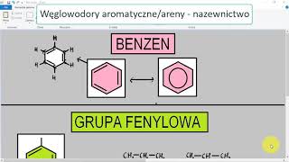 Węglowodory aromatyczne areny NAZEWNICTWO [upl. by Ahsenak746]