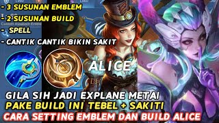 BUFFX2 SET BUILD ALICE TERSAKIT 2024 DILUAR AKAL EMBLEM ALICE TERSAKIT 2024  ALICE [upl. by Enimajneb]