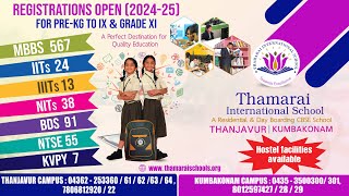 Thamarai International School Kumbakonam [upl. by Puttergill]