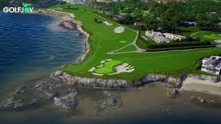 Experience Pebble Beach Golf Links on the GOLFJOY System [upl. by Dirraj]