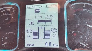 how to reset your Trip meter on bs6 Eicher truck and bus  LMD bs6 Eicher truck and bus trip reset [upl. by Lorelie765]