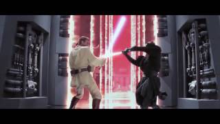 ObiWan vs Darth Maul IMPROVED Sound Effects [upl. by Ain]