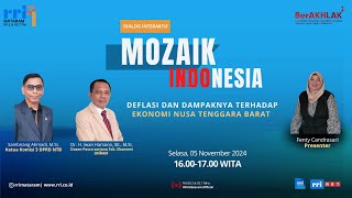 Deflasi dan Dampaknya Terhadap Ekonomi Nusa Tenggara Barat [upl. by Karwan]