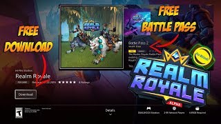 How To Get The Battle Pass For Free Realm Royale [upl. by Aneles]