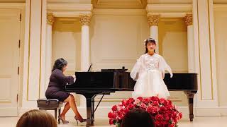 2019 American Protege International Vocal Competition Carnegie Hall to perform [upl. by Pachston]