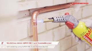 SUPER FIRE 3 – HeavyDuty Brazing Unit  Professionelles KartuschenHartlötgerät [upl. by Foss]