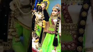 radhe radhe love music dance radhakrishna vrindavanshort [upl. by Rannug]