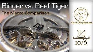 Brian and the Grail The Macro Comparison Binger 8606 vs Reef Tiger RGA1995 [upl. by Kara-Lynn]