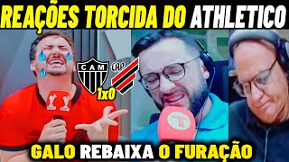 REAÇÕES dos ATLHETICANOS ao REBAIXAMENTO  ATLÉTICO MG 1 X 0 ATHLETICO PR [upl. by Yonah268]