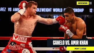 FULL FIGHT  Canelo Alvarez vs Amir Khan DAZN REWIND [upl. by Vizzone]