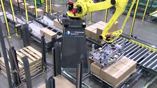 Robotic Case Palletizer  IQF Potatoes  BW Integrated Systems [upl. by Bell668]