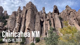 Chiricahua National Monument  Nov 1518 2023 [upl. by Aikam]