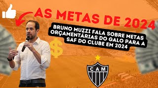 6Âº LUGAR NO BRASILEIRÃƒO CONFIRA AS METAS DE ORÃ‡AMENTO DA SAF DO GALO PARA 2024 [upl. by Henrique]