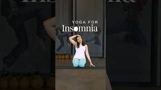 Yoga For Insomnia  Yoga For Sleep  Bedtime Yoga Stretch  Yoga For Stress  Relaxing Yoga shorts [upl. by Buffo]