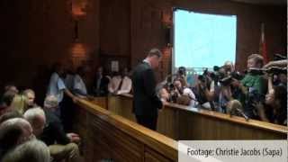 Oscar Pistorius bail hearing [upl. by Ainadi]