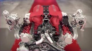 Ferrari 488 GTB  Powertrain [upl. by Brockwell43]