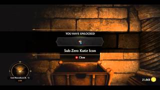 MKX KRYPT UNLOCK  Sub Zero Kutie Icon 01 [upl. by Ruthie745]