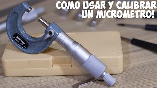 Como usar un Micrometro  Tutorial completo [upl. by Melloney]