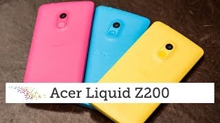 Acer Liquid Z200  Handson [upl. by Yuzik318]