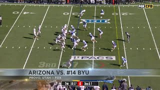 Arizona Football blown out by BYU 4119 as offensive struggles continue [upl. by Kerin]