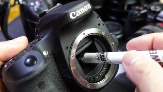 You Can Safely Clean Your DSLR Sensor  SensorSweep 2015 [upl. by Anoval407]