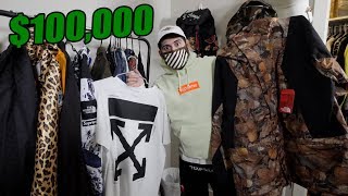 MY ENTIRE HYPEBEAST COLLECTION BEST ON YOUTUBE [upl. by Winther746]